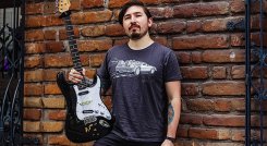 Manuel Alberto Jaramillo Buitrago aspira llevar su música a Europa y radicarse en Francia. / Foto Cortesía.