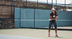 María Camila Osorio Serrano, tenista cucuteña número uno de Colombia. Foto: Gustavo Contreras S./La Opinión 