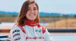 Tatiana Calderón, pilota colombiana. 