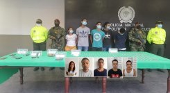 Los del Canal, como fue identificada esta estructura, cometía homicidios para tener el control del territorio. / Foto: Policía