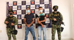 Los detenidos se enfrentaron a disparos con el Ejército.