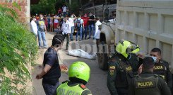 Nueve tiros acabaron con la vida de alias Cabezón. 