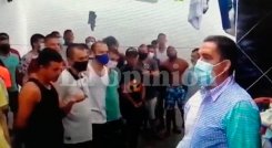 Juan Carlos Prada, director de la Penitenciaría, visitó el patio 12 en la mañana de ayer.