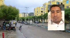 En la vía principal de Cormoranes estaba parqueado el vehículo en el que finalmente fue asesinado José Echavarría.