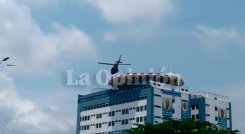 El Ejército trasladó las dos víctimas, vía aérea, hasta una clínica de Cúcuta.