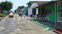 Varios disparos atravesaron la puerta principal donde estaba Rojas Lizarazo, la víctima mortal.