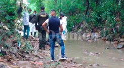 Miembros de la Brinho adelantaron la inspección y el levantamiento del cadáver en la parte baja del barrio Virgilio Barco.