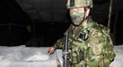 El Ejército se incautó de 644 kilos de cocaína y 214 de pasta base de coca.