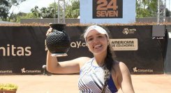 María Camila Osorio Serrano, campeona de la Copa Colsanitas