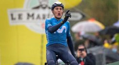 Marc Soler, ciclista español, del equipo Movistar