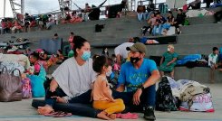 Desplazados de Apure en Colombia.