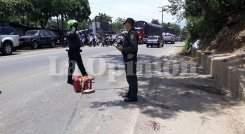 A bala asesinaron a un hombre en Anillo Vial – vía Puerto Santander./FOTO: La Opinión