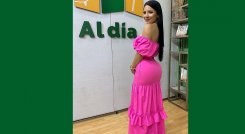 Jennifer Giraldo va al gimnasio diariamente y así cuida  su cuerpo.