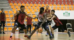 Keyron Sheard, jugador estadounidense al servicio de Motilones del Norte. 
