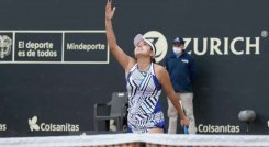 María Camila Osorio Serrano disputará la semifinal de la Copa Colsanitas. 