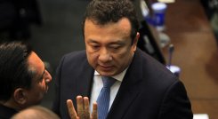 Senador Eduardo Pulgar rindió segunda indagatoria en la Corte Suprema./FOTO: Colprensa