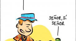 Caricatura de Yeyo