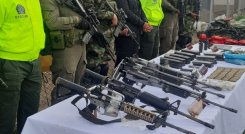 Entre el armamento extraviado hay cuatro fusiles y tres pistolas.