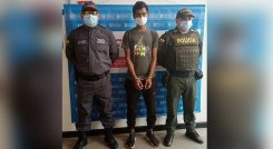 Manuel Enrique Cortez Hidalgo fue detenido en Pamplona.