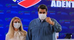 Facebook retiró un vídeo en el que Maduro defiende estas "gotas milagrosas" contra el coronavirus. / Foto: Tomada de Twitter