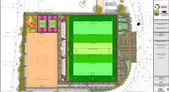 Diseño de la zona deportiva del Barrio Niza de Cúcuta