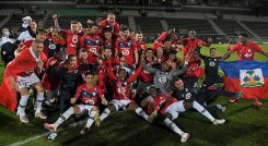 Lille de Francia nuevo campeón de la Liga uno.