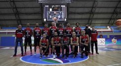 El quinteto Motilones del Norte en su debut en la Liga Profesional