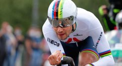 Filippo Ganna, primer líder del Giro de Italia 2021