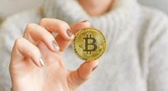 Moneda Bitcoin.