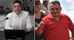 Concejales Mario Figueroa y Alejandro Castellanos