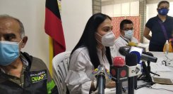 La gobernadora Lady Gómez solicitó la apertura de una investigación.  / Cortesía 