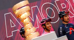Egan Bernal, campeón del Giro de Italia 2021. 