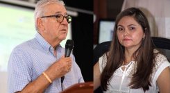 El alcalde Jairo Yáñez fue sancionado en marzo pasado por la Contraloría Municipal, que dirige Martha María Reyes. /Foto Archivo La Opinión