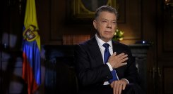 El expresidente Juan Manuel Santos se refirió a la situación que vive el país. /Foto Archivo Colprensa