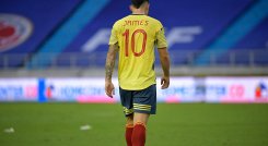 James Rodríguez fue desconvocado de la tricolor. 