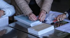 Jornada de votaciones en el 2022.