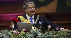 Guillermo Lasso fue investido como presidente de Ecuador por el Congreso./Foto: AFP