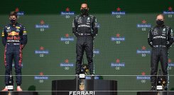 Lewis Hamilton ganó el GP de Portugal 2021. 