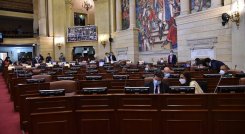 Moción de censura de Diego Molano, ministro de Defensa.