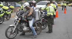Policía de Tránsito de Cúcuta.