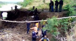 Se desconoce la identidad de la víctima. / Foto: Protección Civil Táchira
