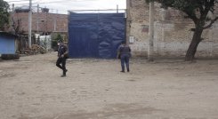 El hecho ocurrió a las 11:30 de la mañana de ayer.