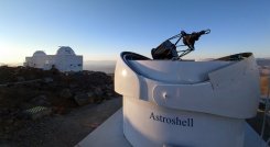 El TBT2 es el segundo de su tipo. El TBT1 fue construido por la ESA en España. Los TBT permitirán calcular el riesgo de los asteroides y hacer un censo de ellos. / Foto: AFP