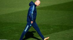 Artífice de nueve títulos en dos años y medio (2016-2018), Zinedine Zidane fue llamado al rescate en marzo de 2019 por el presidente Florentino Pérez para sustituir al argentino Santiago Solari. / Foto: AFP
