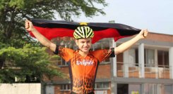 Ángel Bohorquez, patinador nortesantandereano.