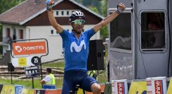 Alejandro Valverde, ciclista español, del Movistar