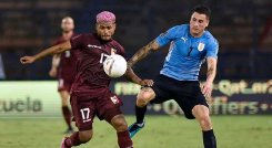Venezuela y Uruguay se frentaron en Caracas por la octava fecha de las eliminatorias suramericanas.