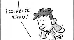 Caricatura @yeyonet
