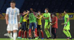 Colombia Argentina 2-2. 