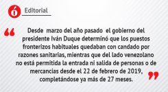 Editorial: Otra vez la frontera
